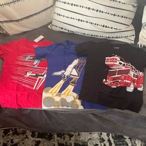Childrens place 3 pack boys tshirt size 5t brand new